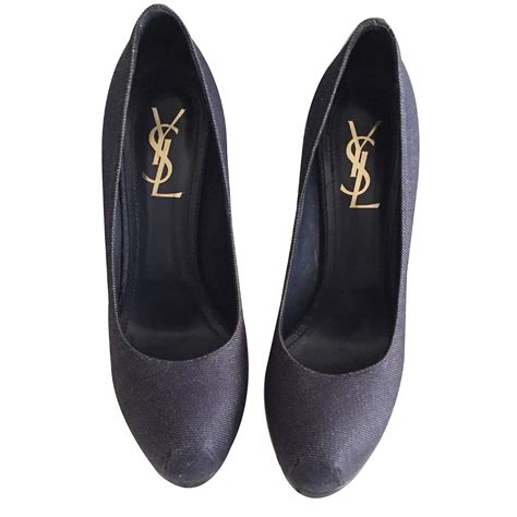 yves saint laurent shoes toronto|Saint Laurent denim shoes.